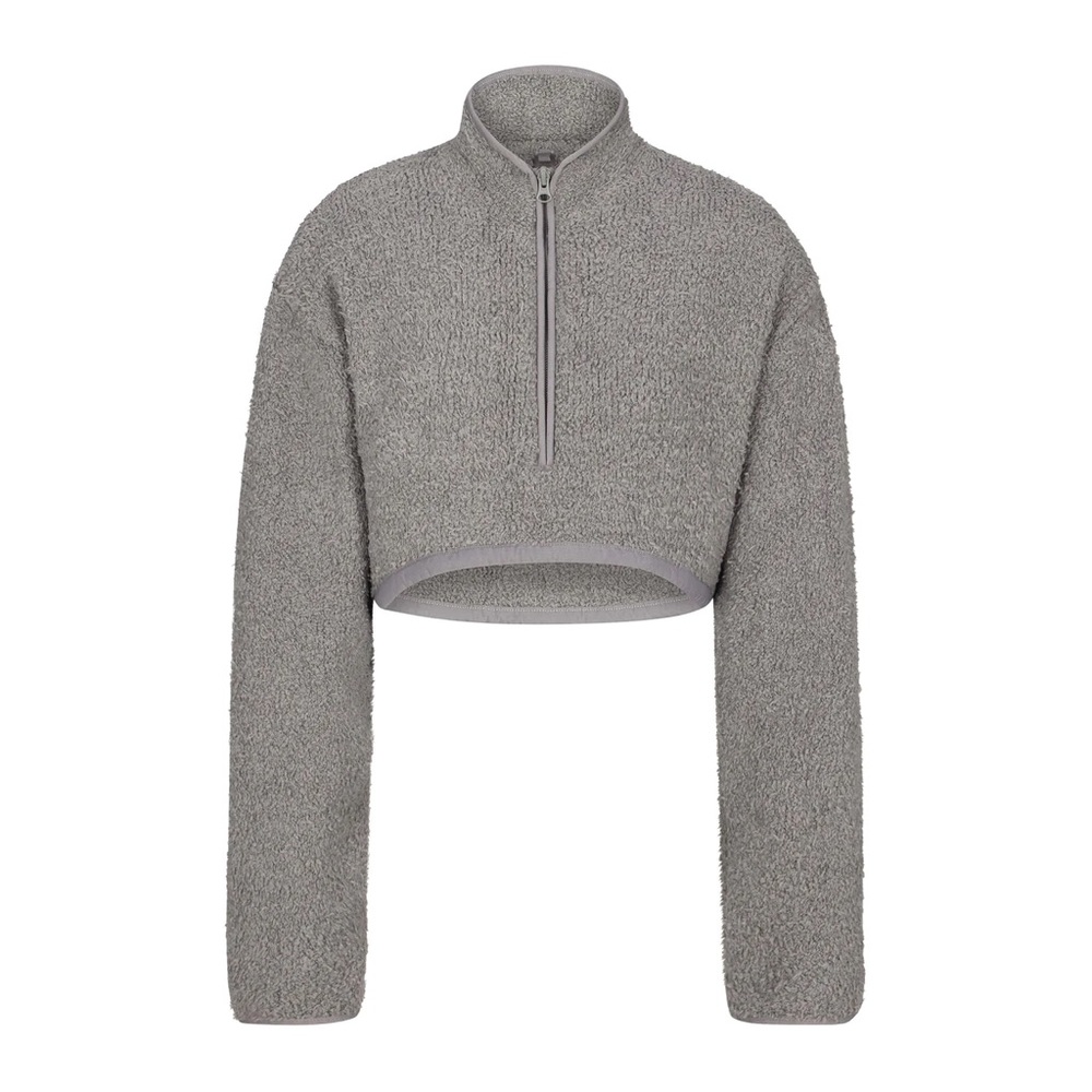 SKIMS Cozy Knit Cropped Pullover